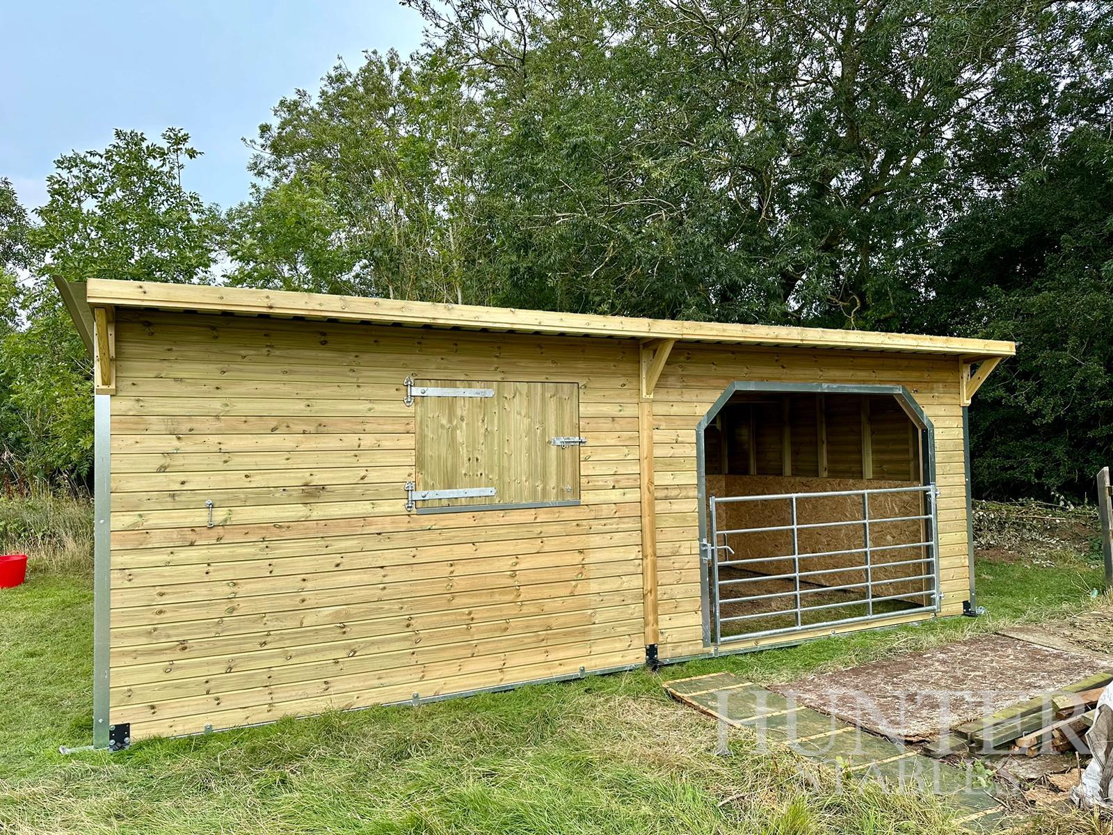 Combination Stable & Shelter - 12'x 24' - Image 9