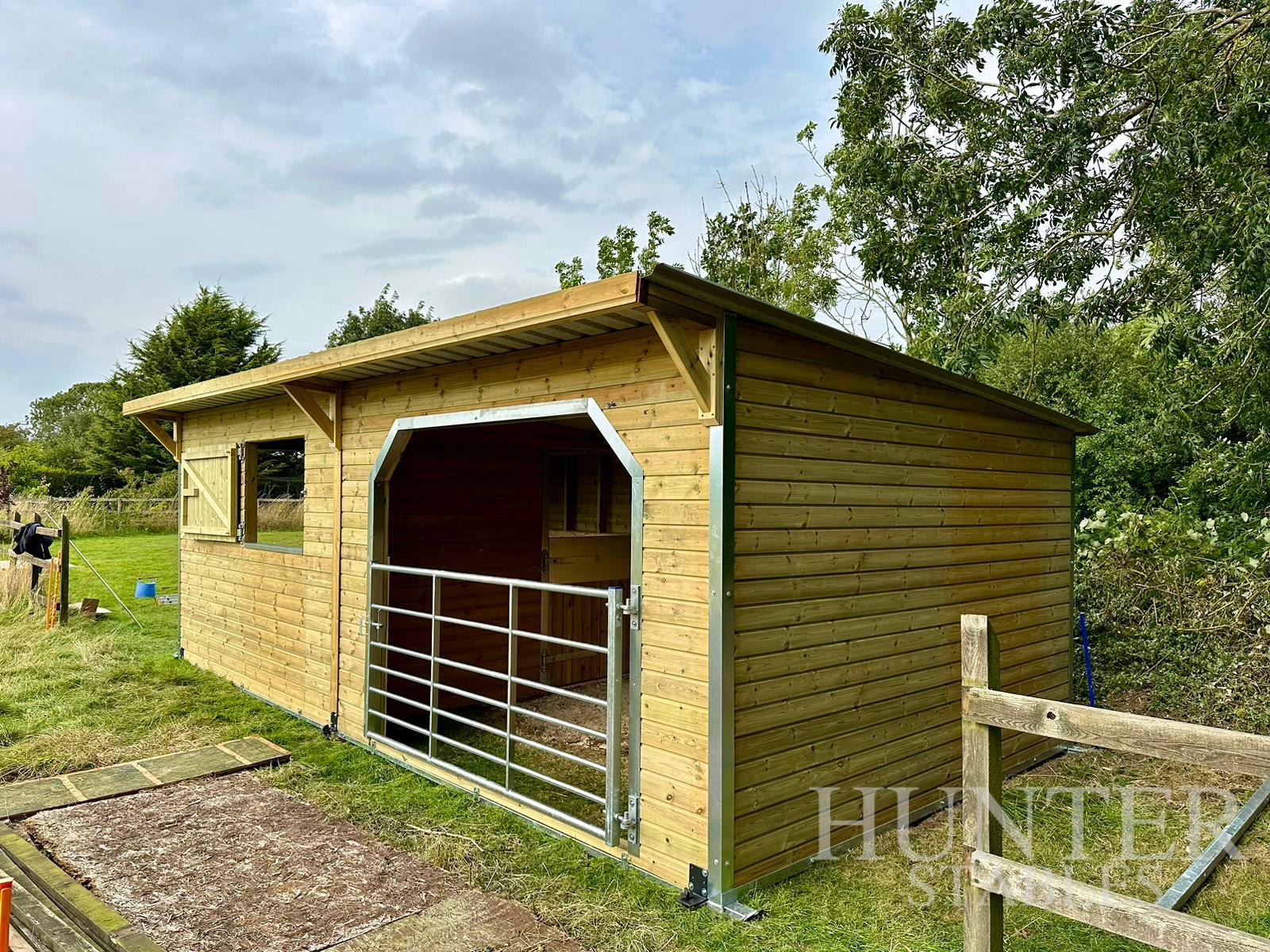 Combination Stable & Shelter - 12'x 24' - Image 5