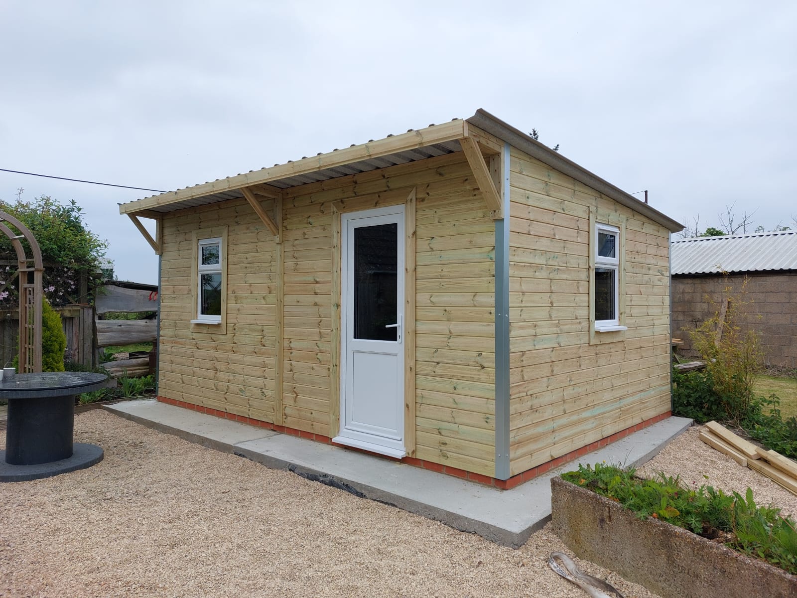 Standard Pent Timber Workshop (12x18) - Image 2