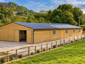 American Barn – 12 Stables – 36′ x 72′