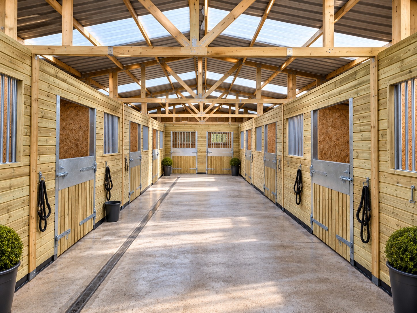 American Barn – 10 Stables | 36ft x 60ft - Image 2
