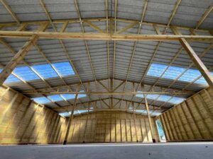 Open American Barn – 48′ x 36′ Timber Shelter