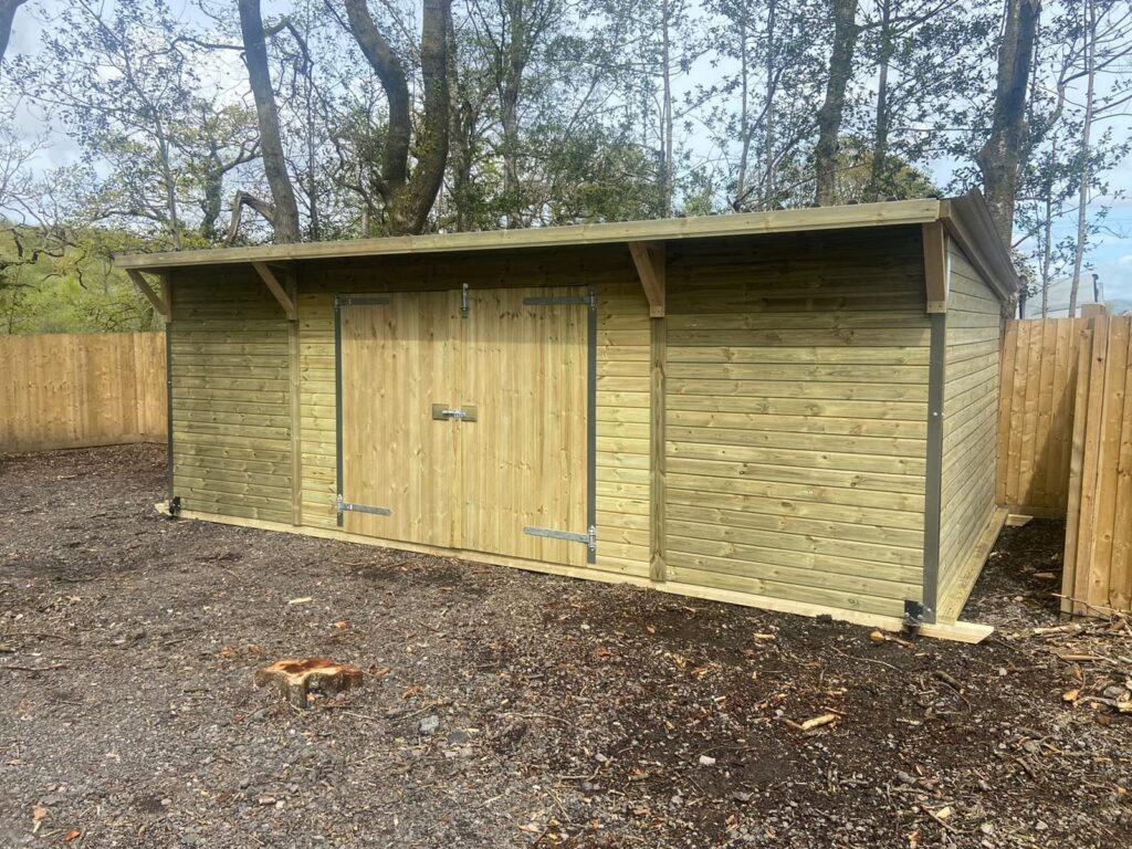timber buildings large shed