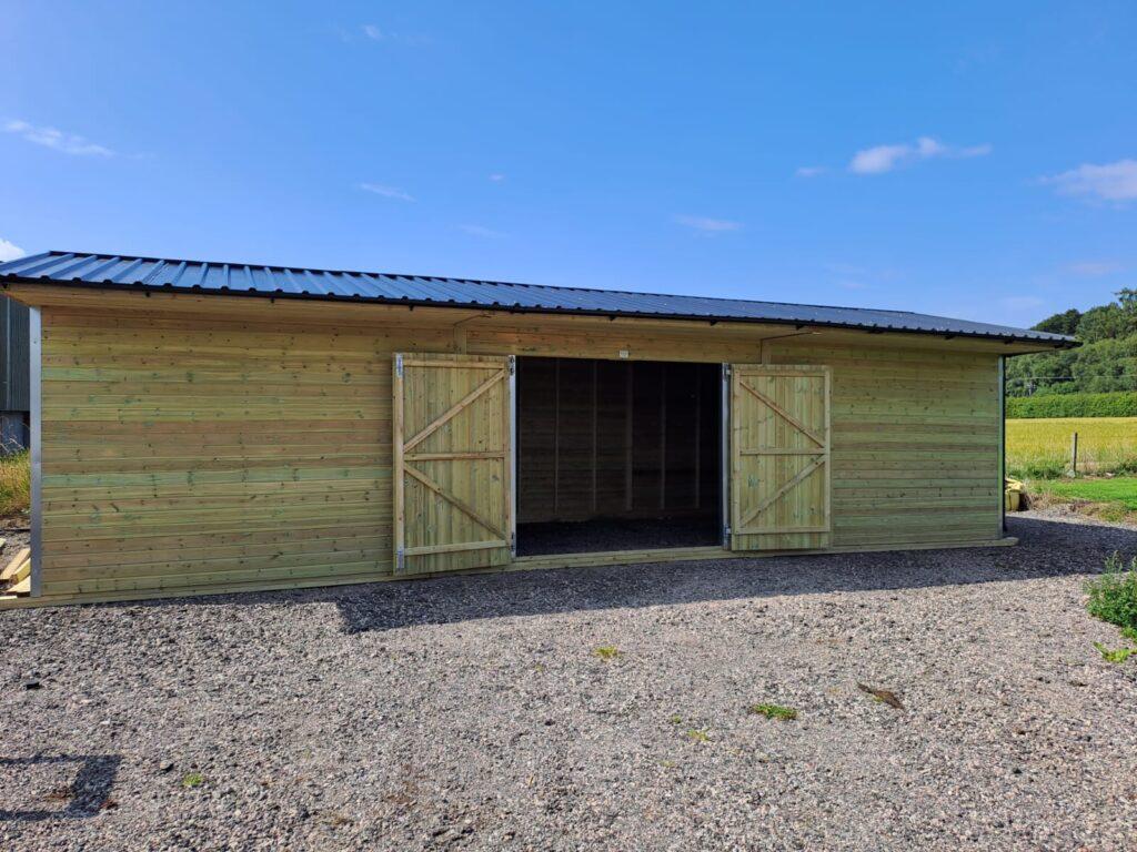 Extra-Large Apex Timber Workshop | Hunter Stables