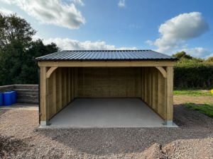Timber Car Port 6m x 3m