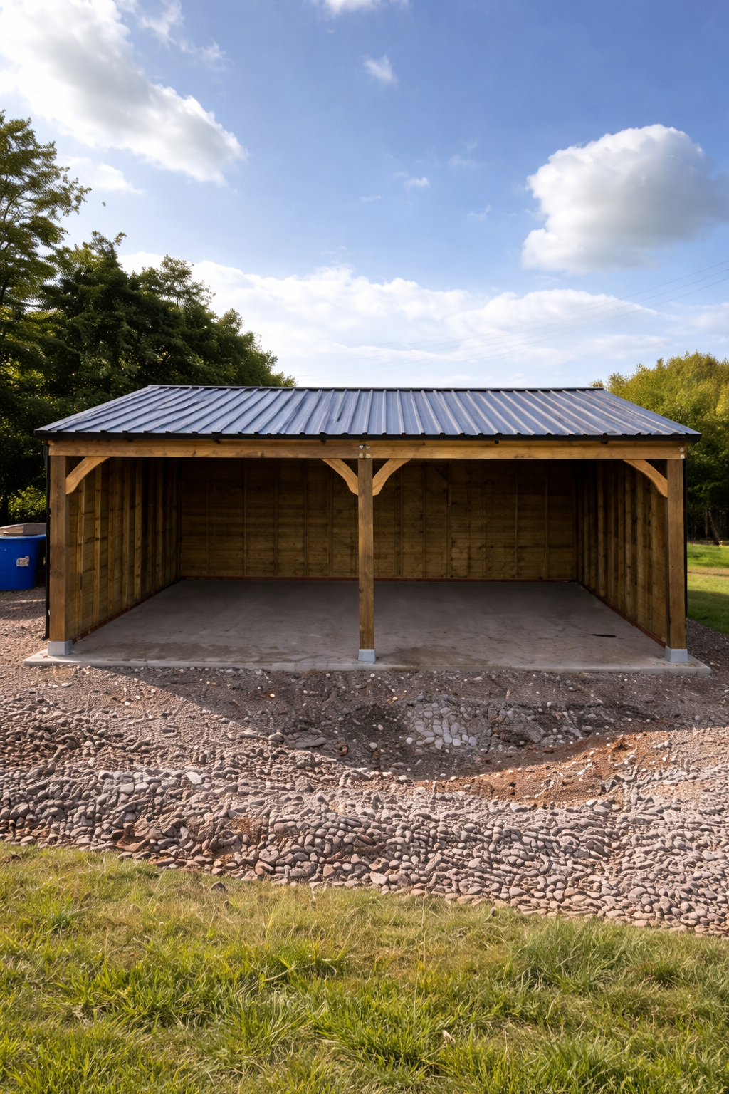 Coach House Carport 6m x 6m