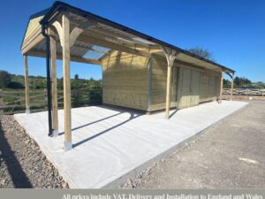 Actually Workshop with Adjoining Covered Area