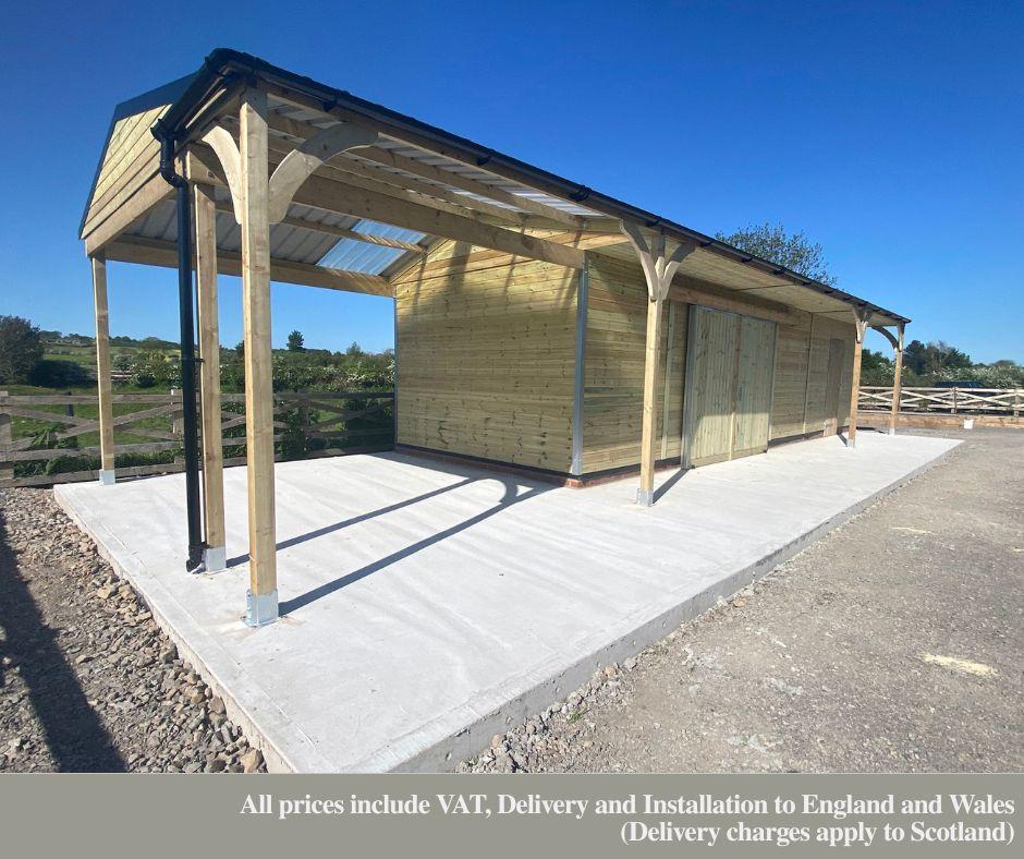 Actually Workshop with Adjoining Covered Area