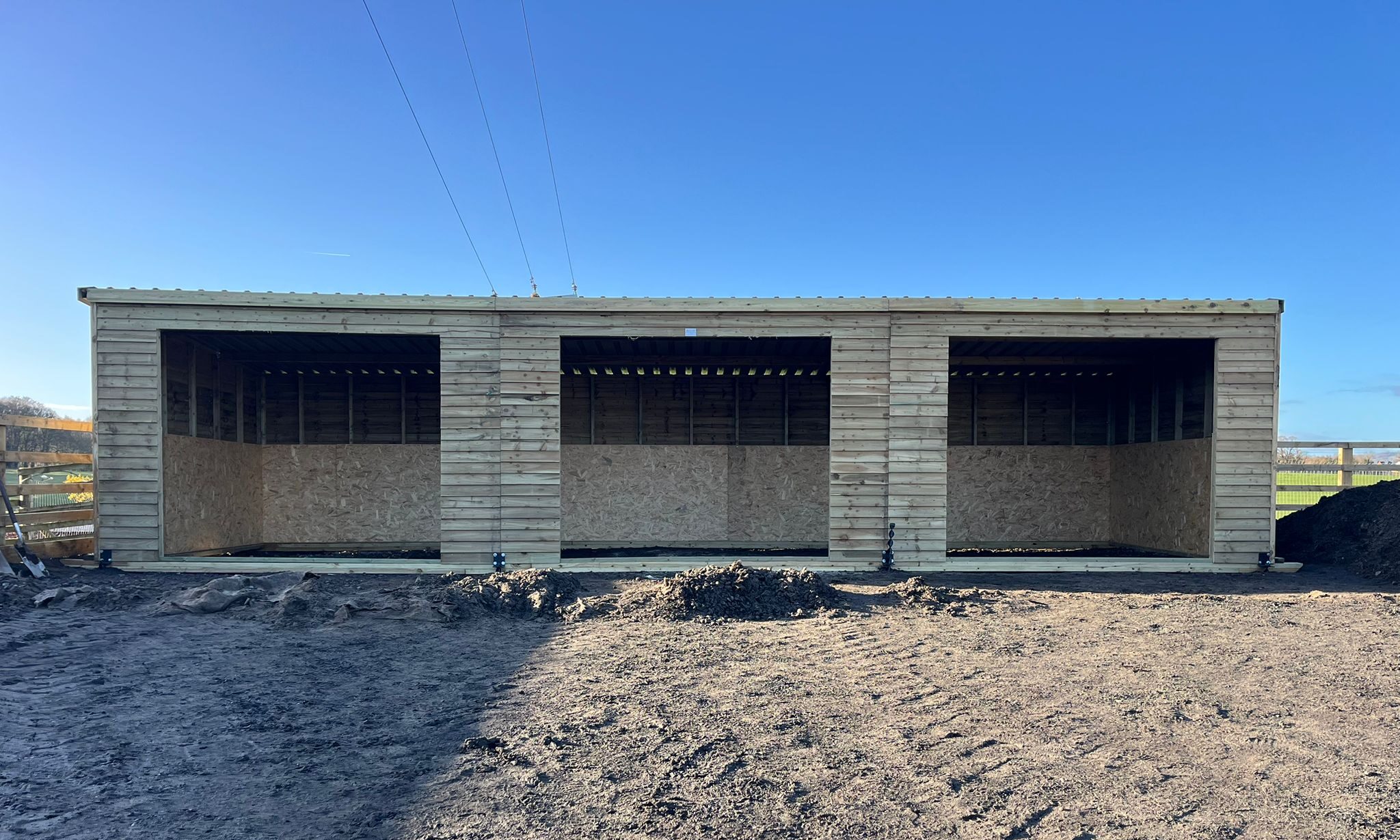 Triple Shelter Essential Range (12x36)