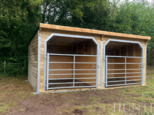 Double Mini Pent Shelter (8x16)