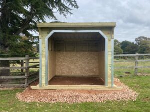 Single Mini Shelter Pent (8x8)