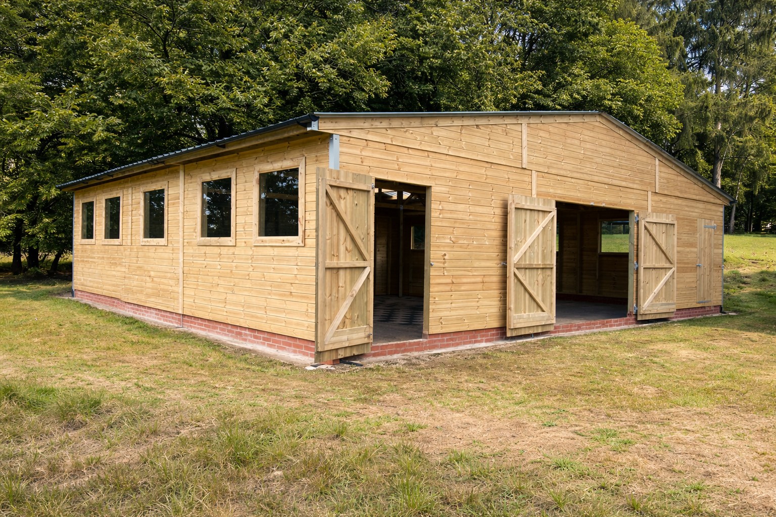 Timber Workshop 36′ x 36′