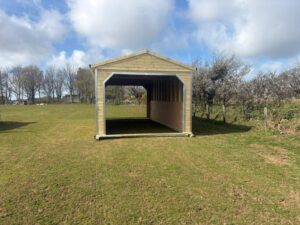 Walk Through Shelter 12x24