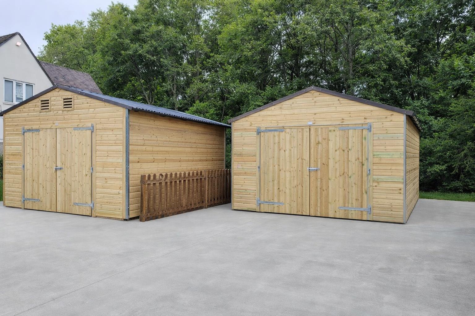 timber garden sheds