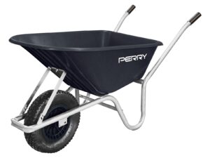 Perry 110L Wheelbarrow Blue