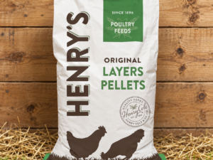 Henry’s Original Layers Pellets 20kg poultry feed