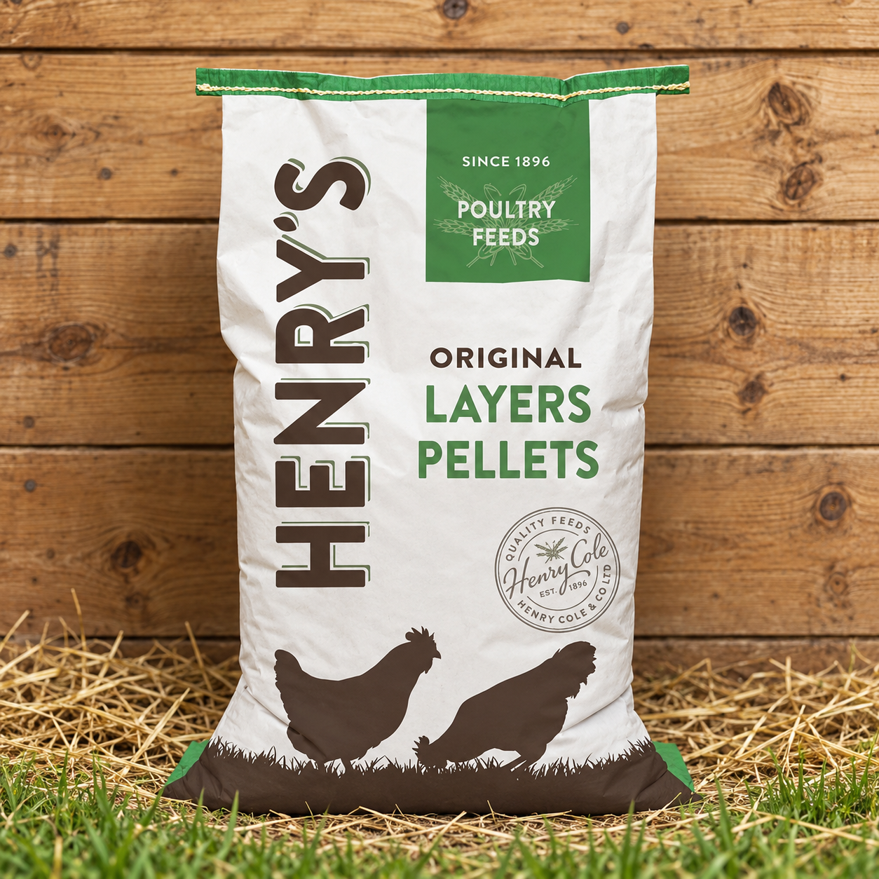 Henry’s Original Layers Pellets 20kg poultry feed