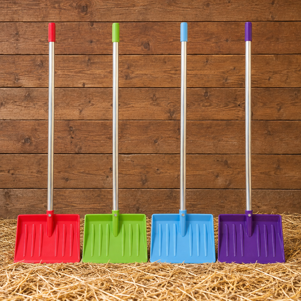 Red Gorilla Multi Shovel with Straight Handle in Sky Blue