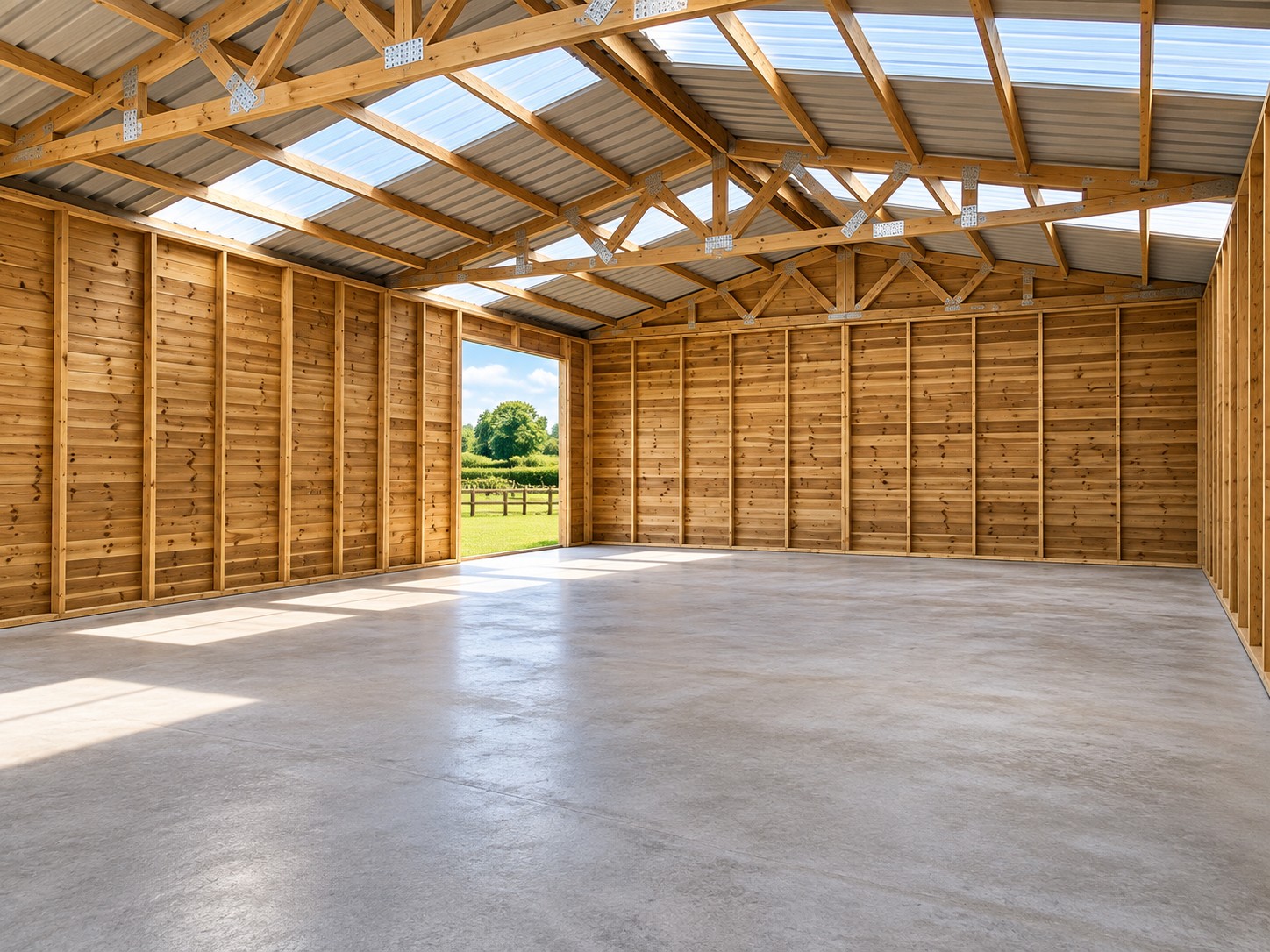 Open American Barn