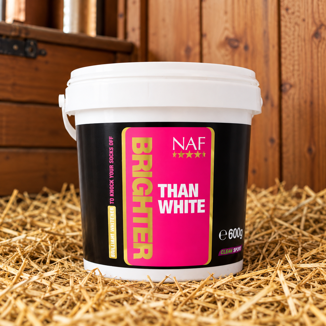 NAF Brighter Than White 600g horse grooming powder